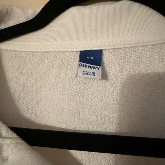 Old Navy Women's Cream Collared Pullover Size XXL - Picture 3 of 5